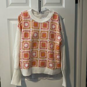 Crochet sweater